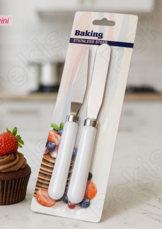 Set de 2 spatule pentru cofetărie