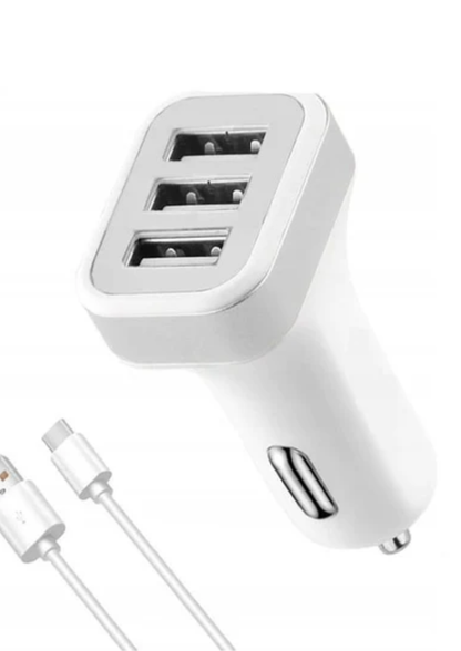 Autós töltő 6 gyorstöltő csatlakozóval