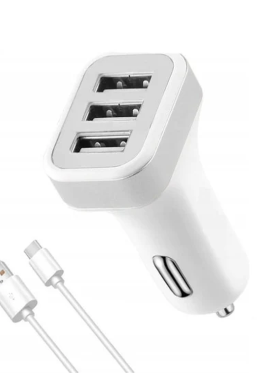 Autós töltő 6 gyorstöltő csatlakozóval