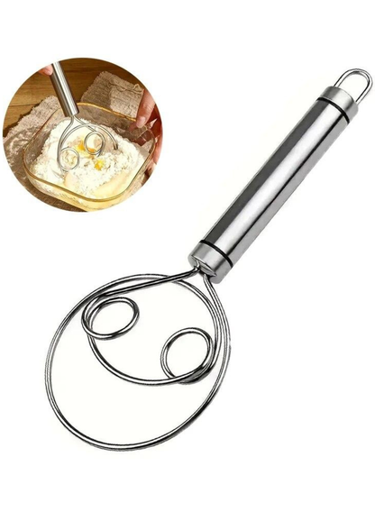 Tel manual din inox pentru aluat stil danez