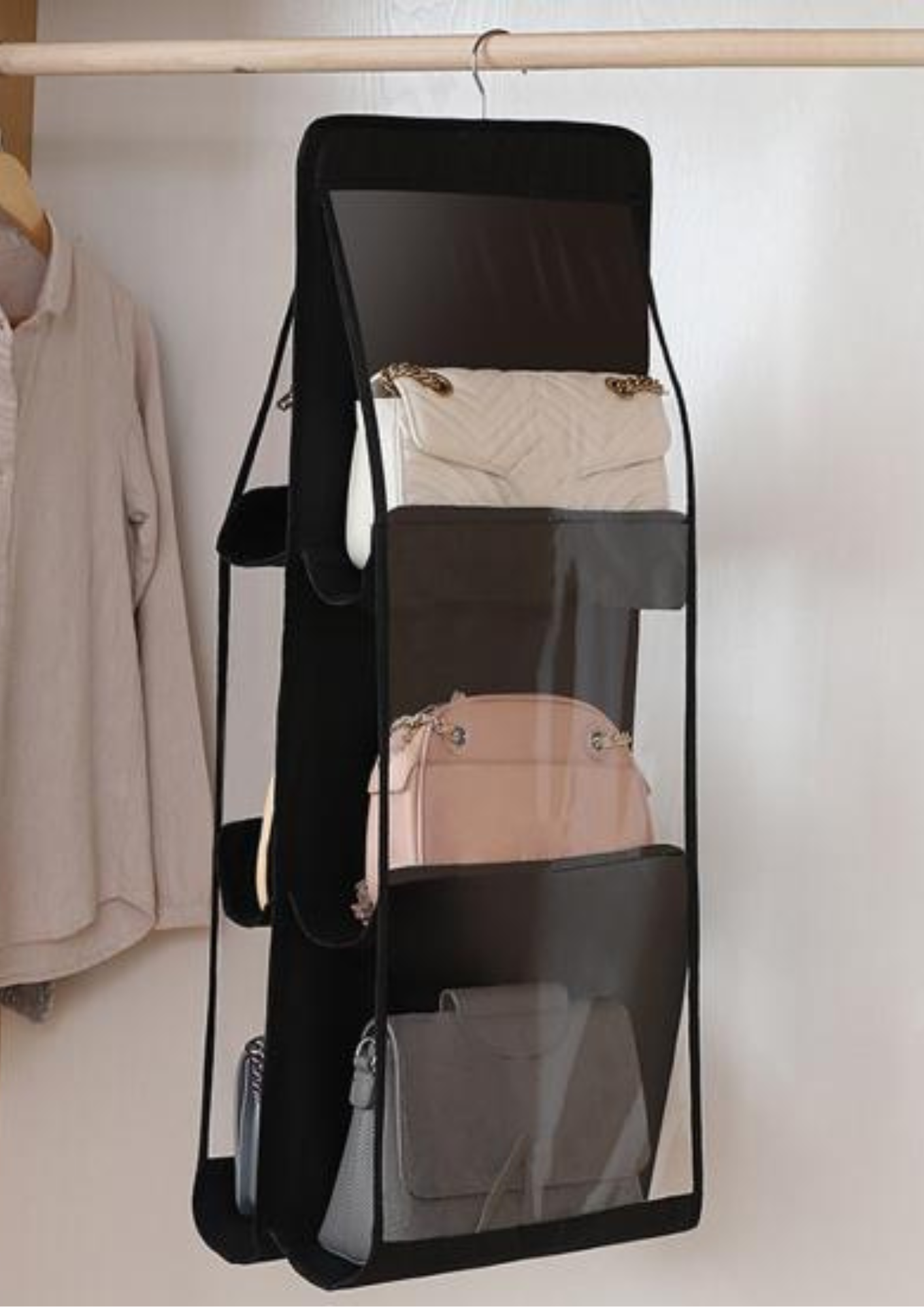 Organizator suspendat de depozitare articole, 80x35 cm