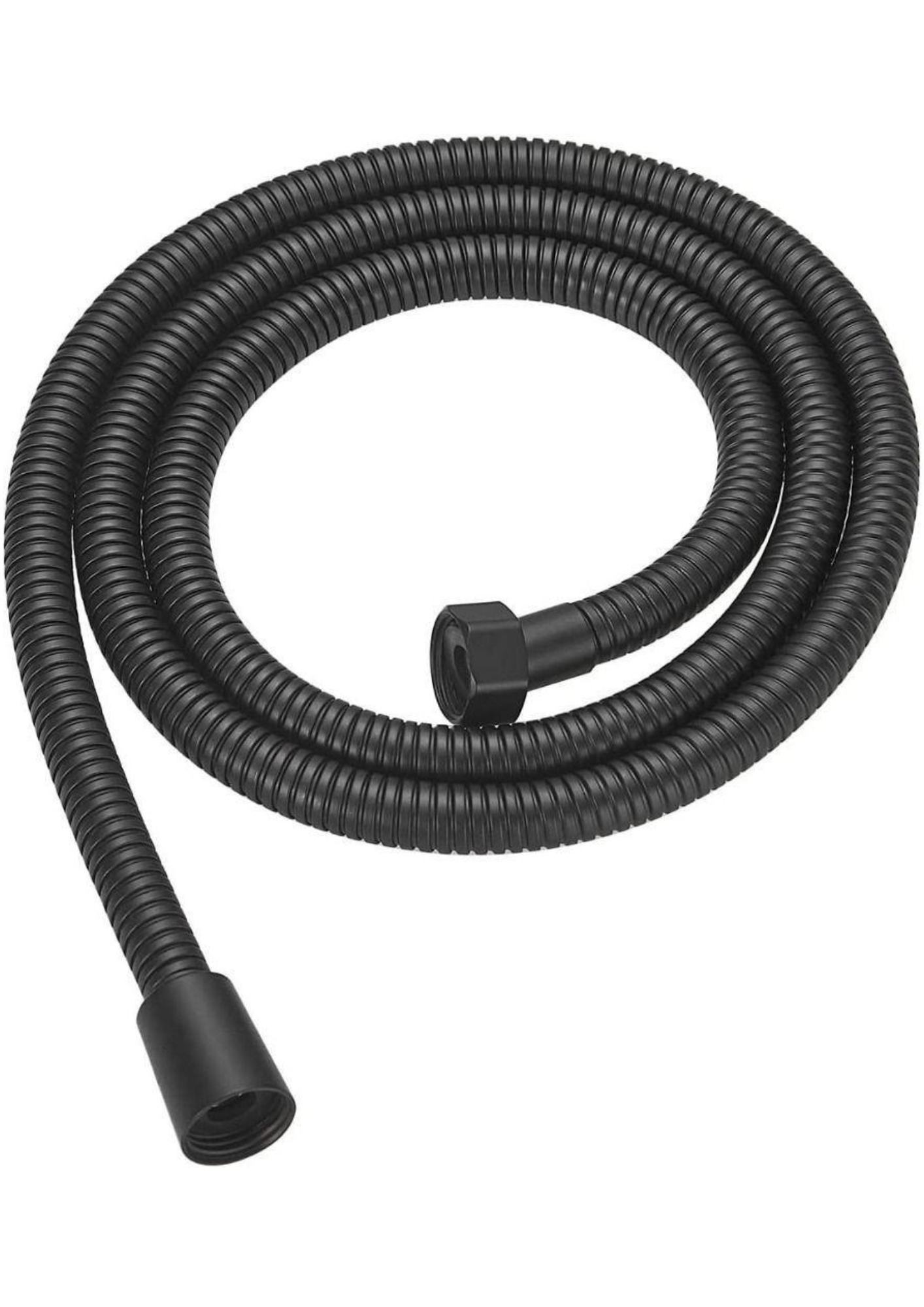 Furtun de duș negru, 135 cm, universal