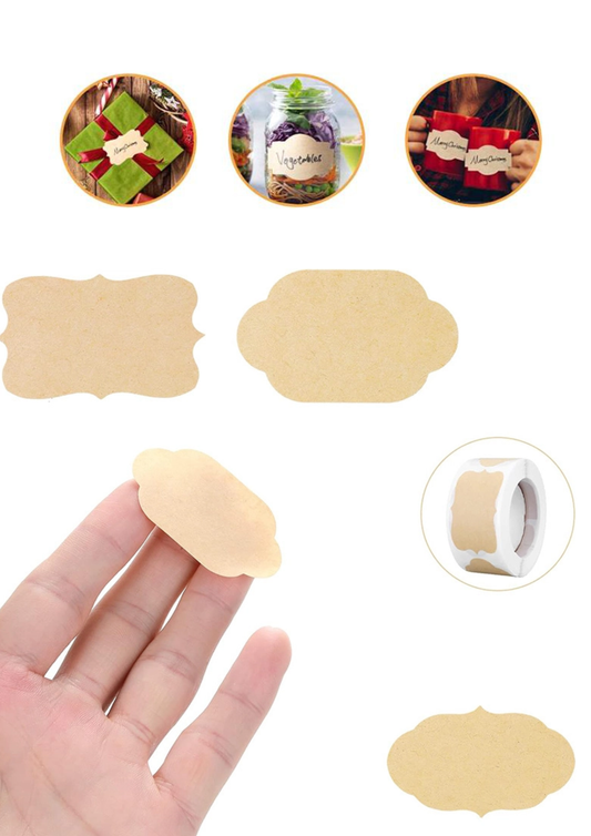 Etichete autoadezive pentru condimente, 250 buc.