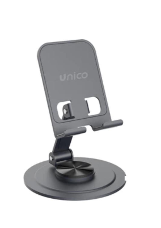 Suport telefon din metal, pliabil la 360°