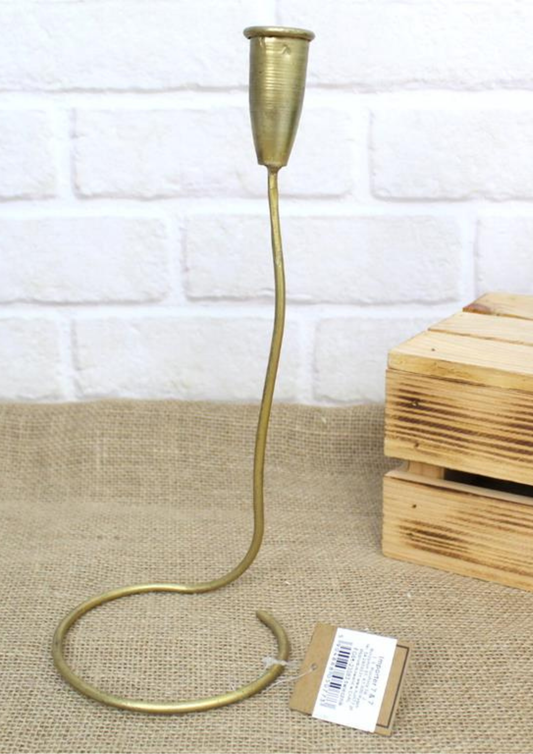 Suport lumânare din metal, 29 cm