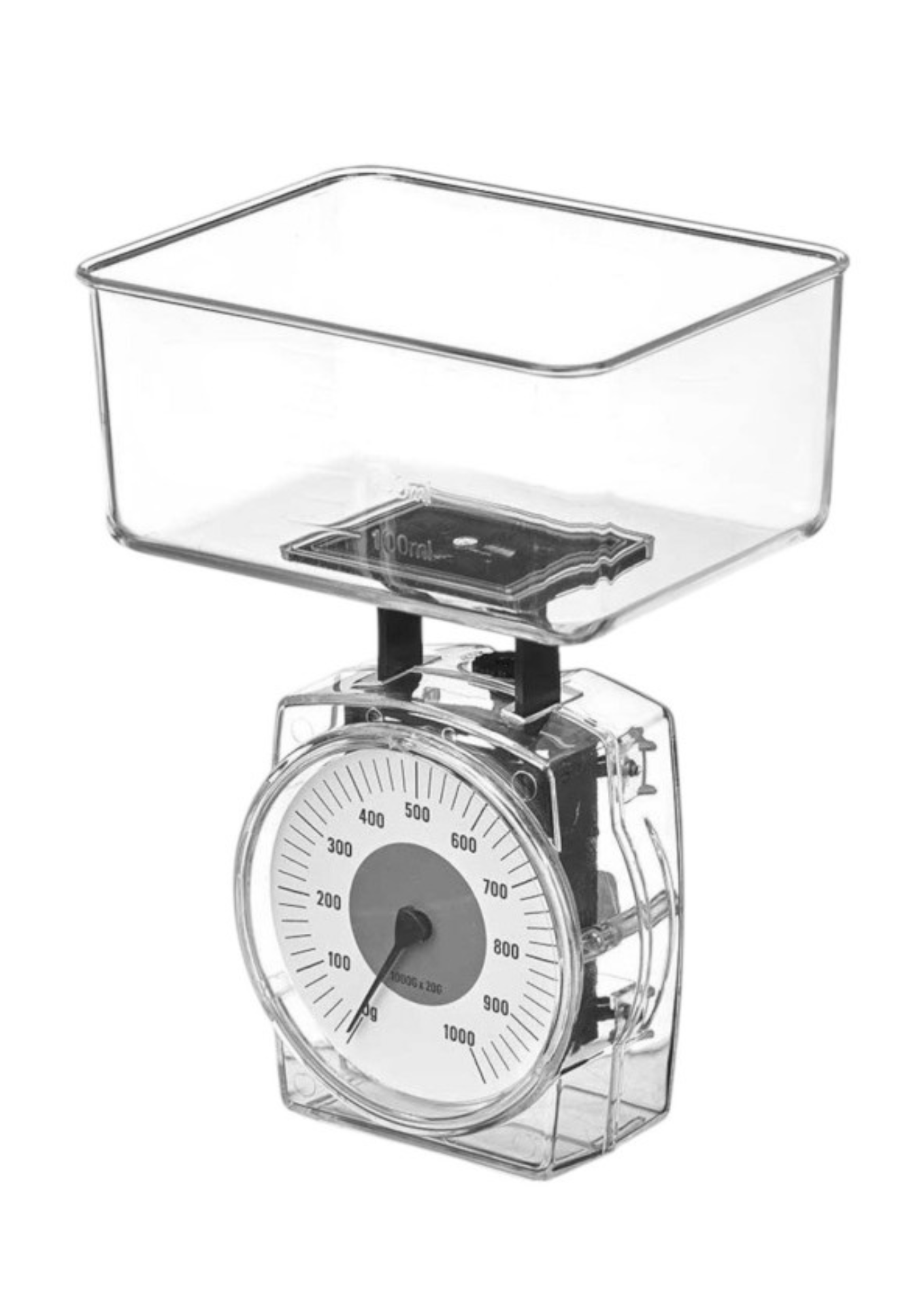 Cântar mecanic de bucătărie, sarcină 1 kg