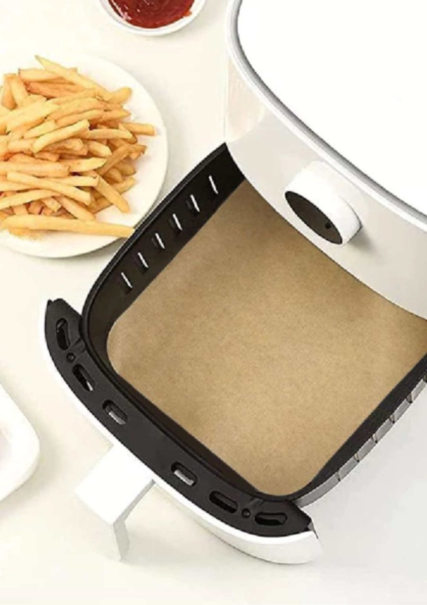 Set 40 bucăți hârtie pentru friteuză