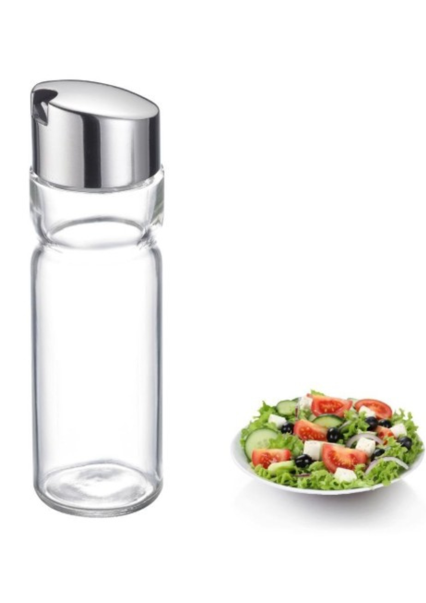 Recipient sticlă pentru ulei/oțet, 200ml