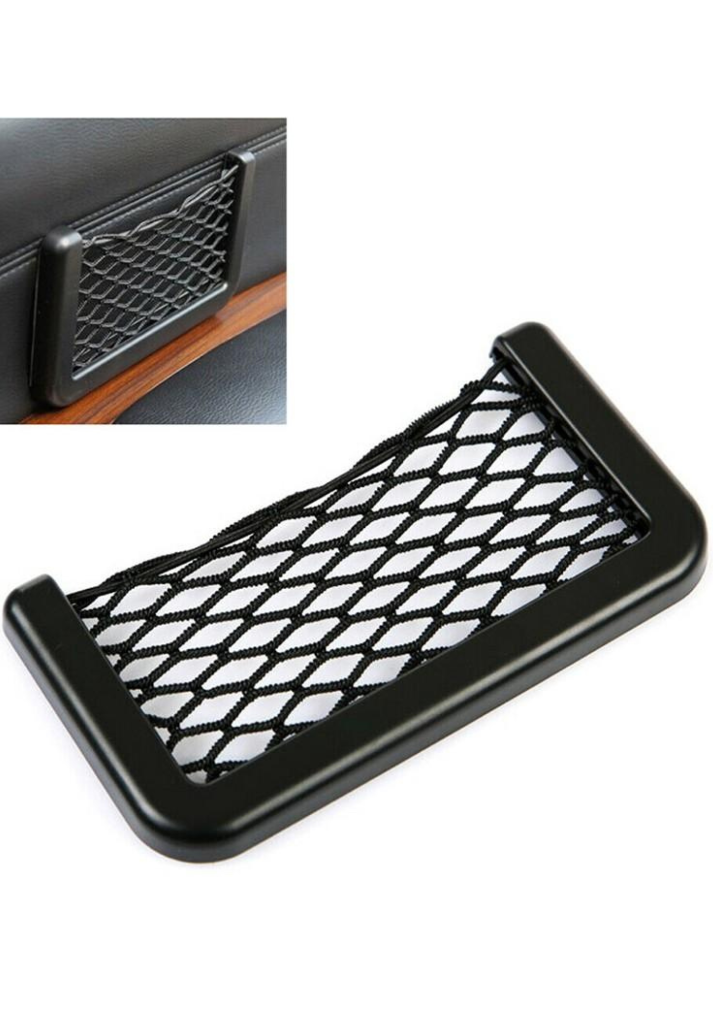 Organizator auto plasă, buzunar depozitare