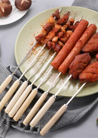 Set 10 țepușe pentru frigărui grătar