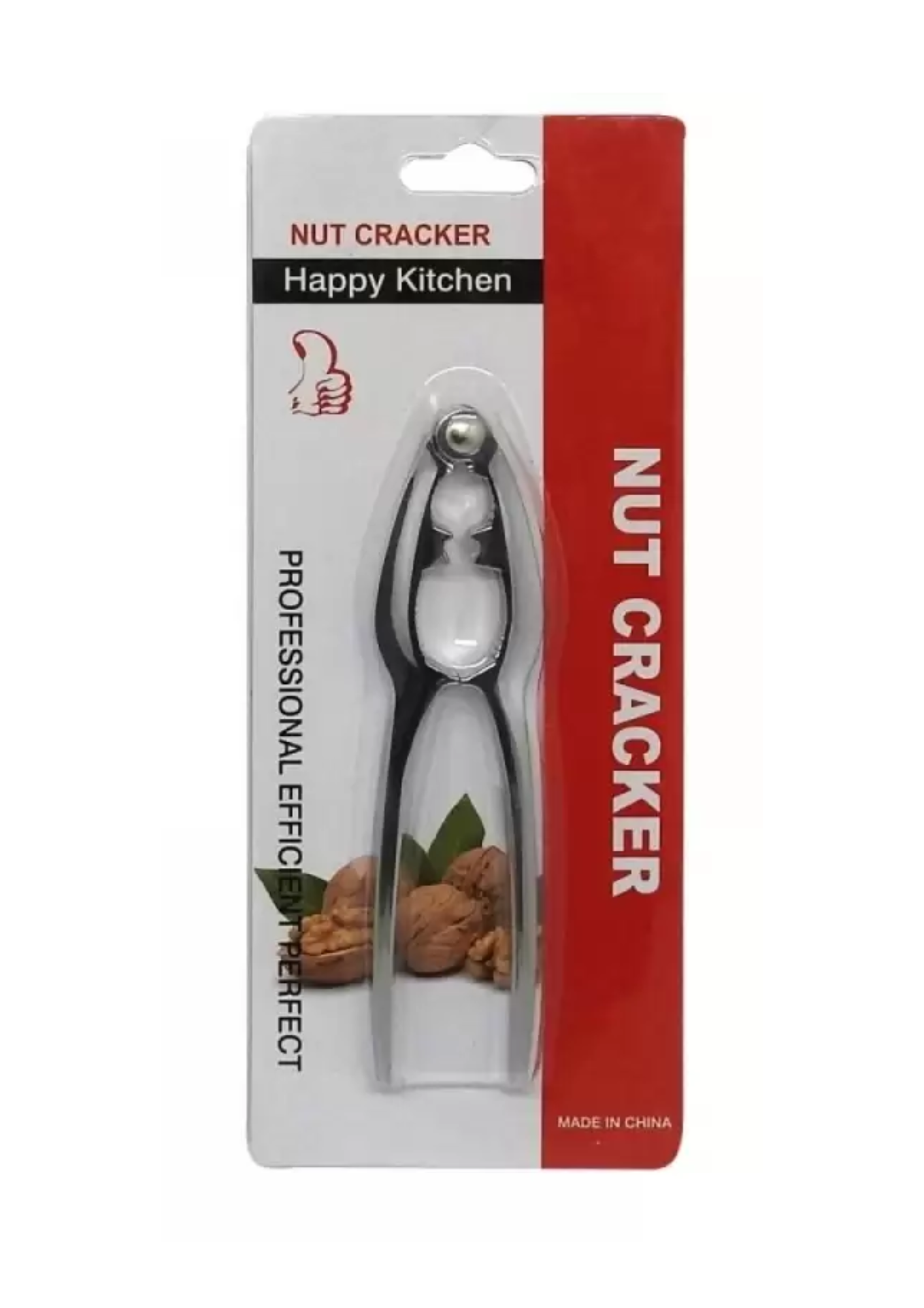 Clește metalic pentru spart nuci