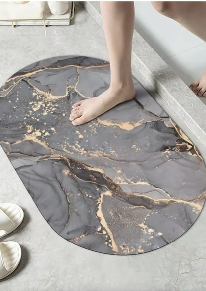 Covorasș de baie, cauciuc, absorbție rapidă, 60x40 cm