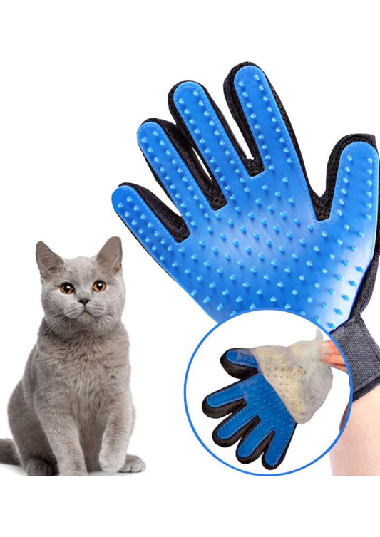 Mănușă pentru periat animale de companie