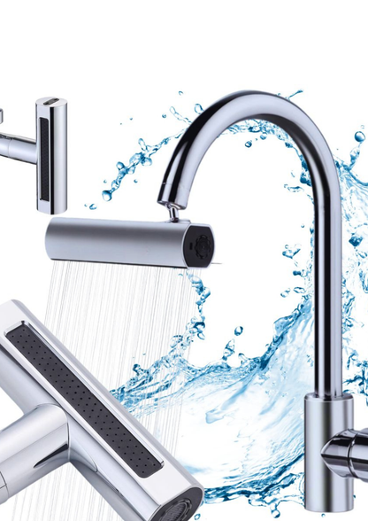 Aerator chiuvetă rotativ 4 in 1 pentru robinet Verk