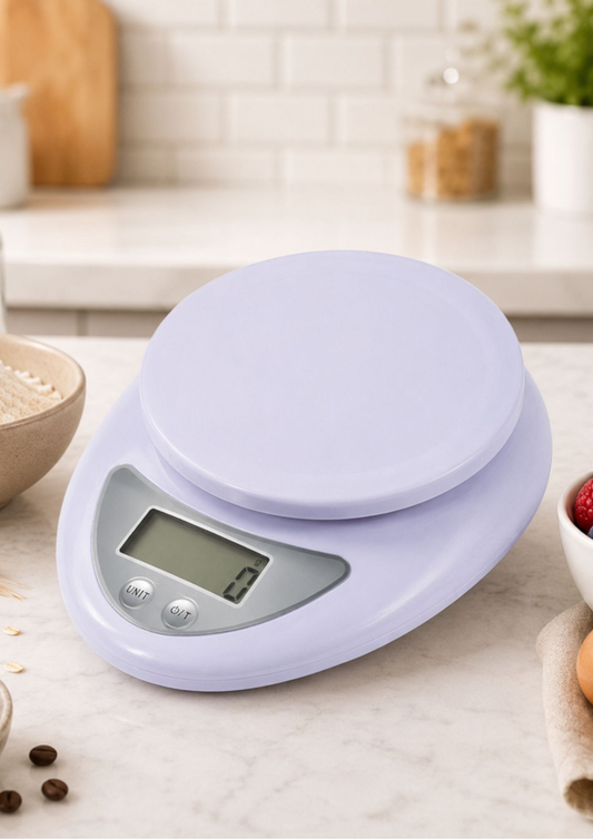 Cântar de bucătărie, electronic, ecran led, 5 kg