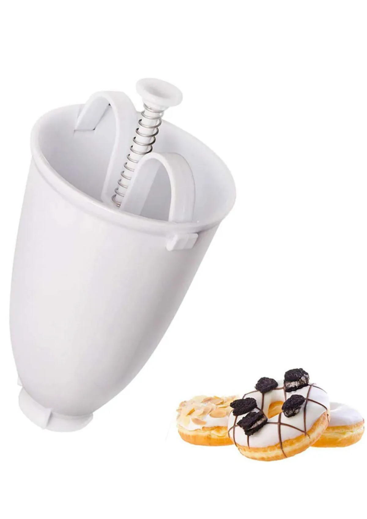 Dispenser pentru dozarea aluatului de gogoși