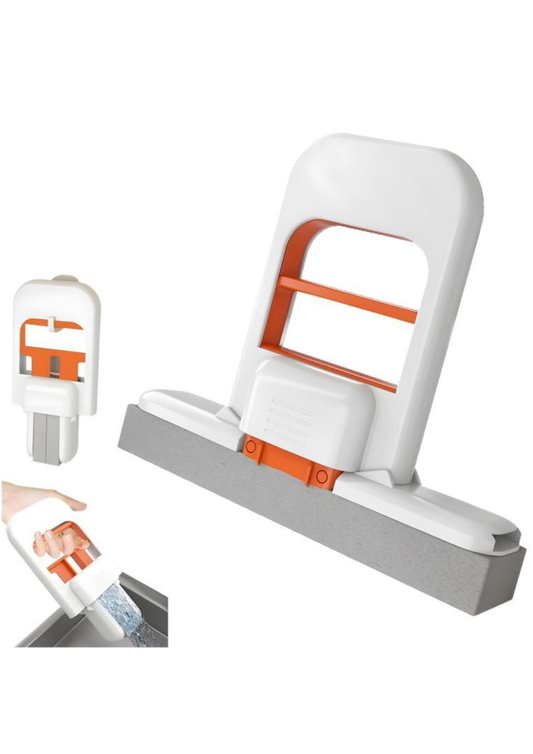 Mini mop pliabil, retractabil, pentru spații înguste