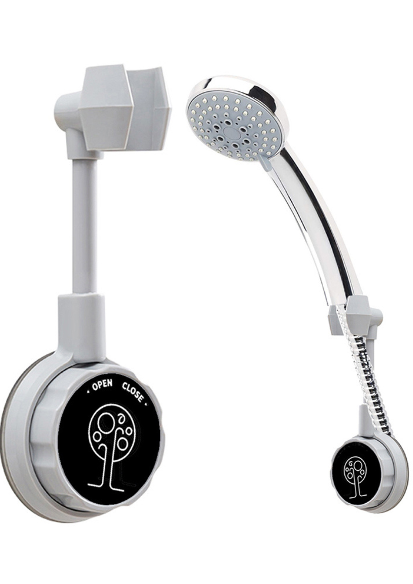 Suport cu ventuză pentru capul de duș