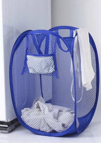 Coș pliabil mare pentru rufe și jucării