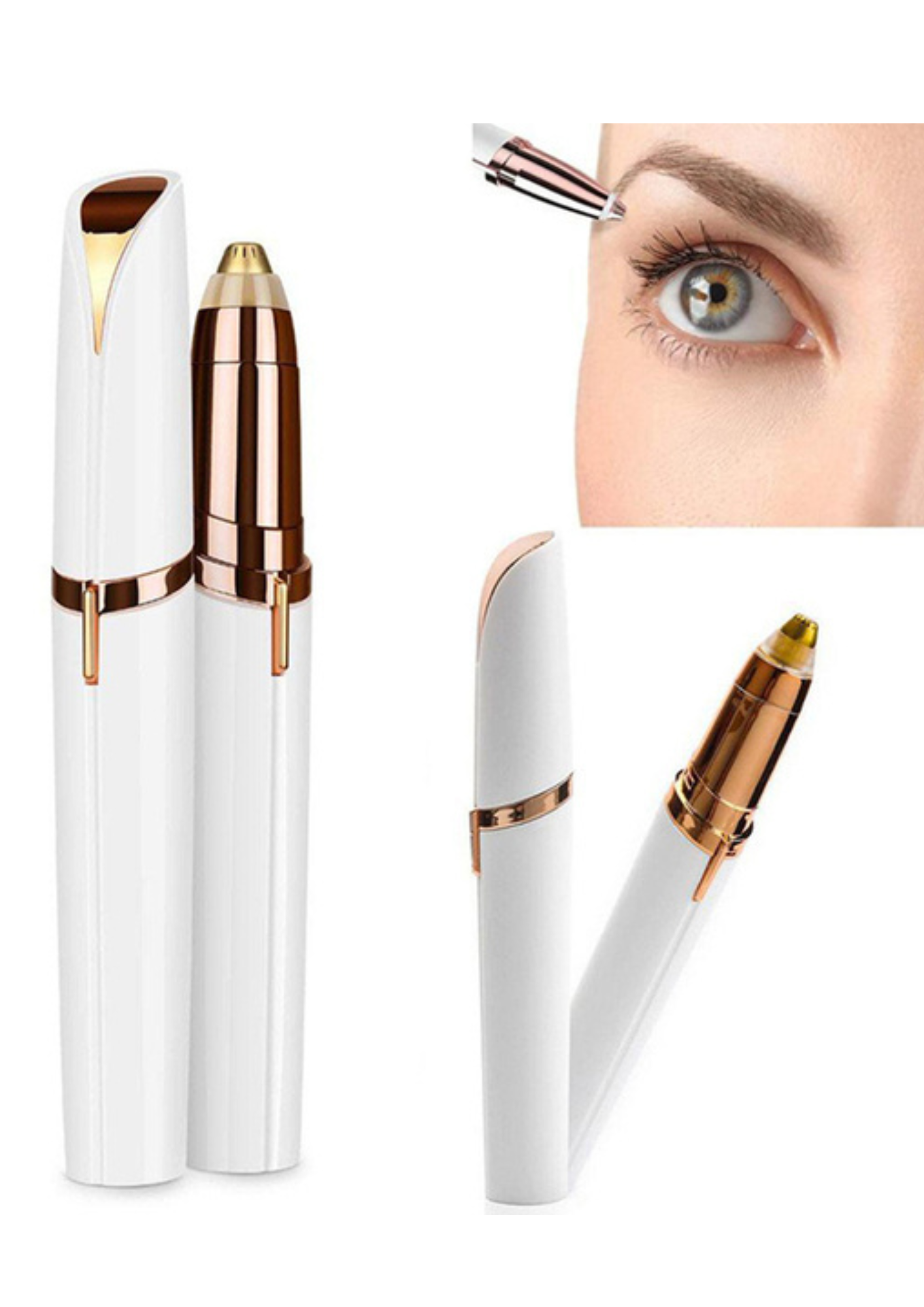 Epilator de sprâncene, aparat de tuns facial