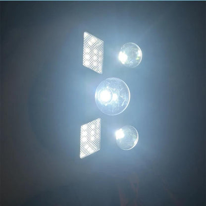 Lanternă frontală LED, 4 moduri de iluminare, încărcare prin USB