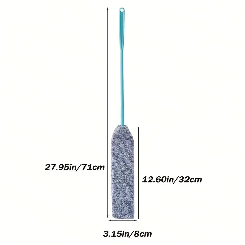 Mop de praf ajustabil pentru locuri înguste