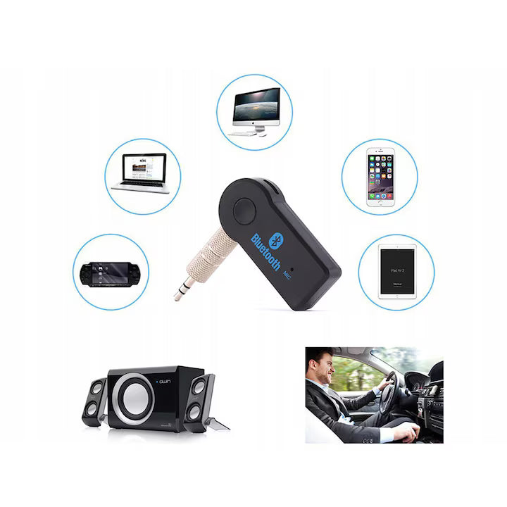 Adaptor/receptor bluetooth, car kit audio