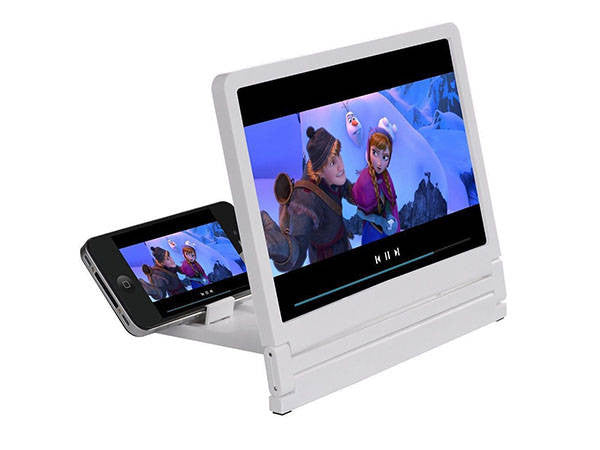 Amplificator imagine cu efect 3D, suport telefon