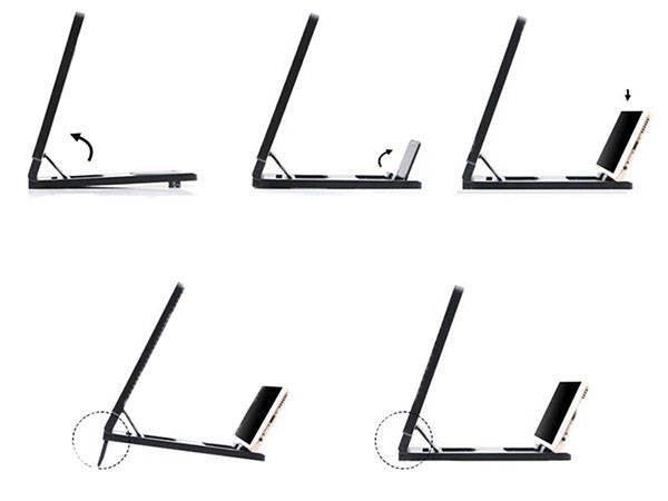 Amplificator imagine cu efect 3D, suport telefon