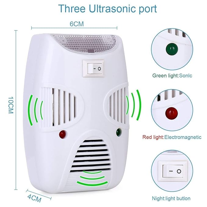 Aparat antidăunători cu sistem ultrasonic