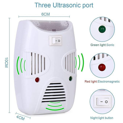 Aparat antidăunători cu sistem ultrasonic