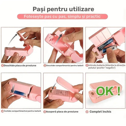 Aparat de etanșare pungi din plastic