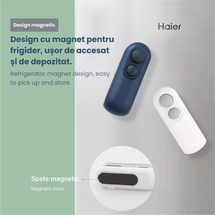 Aparat de sigilat pungi reîncărcabil USB