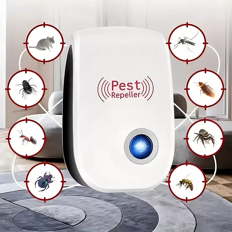 Aparat cu ultrasunete anti-insecte/animale, alimentat prin USB