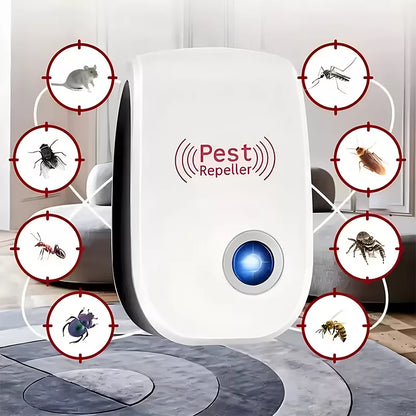 Aparat cu ultrasunete anti-insecte/animale, alimentat prin USB