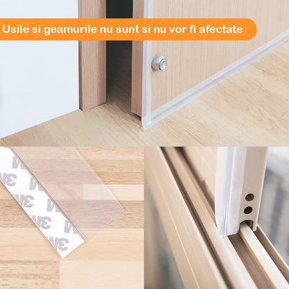 Bandă adezivă pentru uși și geamuri împotriva frigului/zgomotului