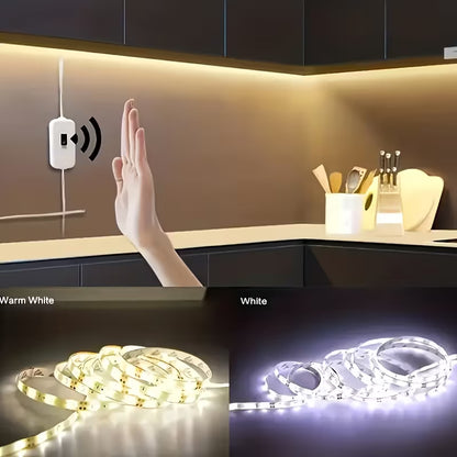 Bandă LED alimentată prin USB cu senzor de mișcare