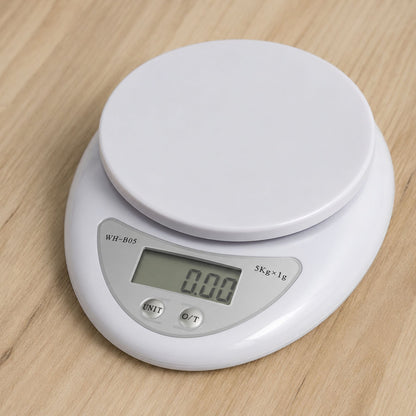 Cântar de bucătărie, electronic, ecran led, 5 kg