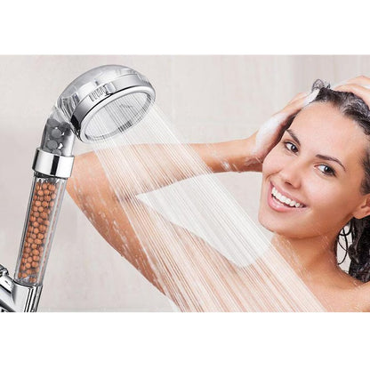 Cap de duș cu granule anticalcar