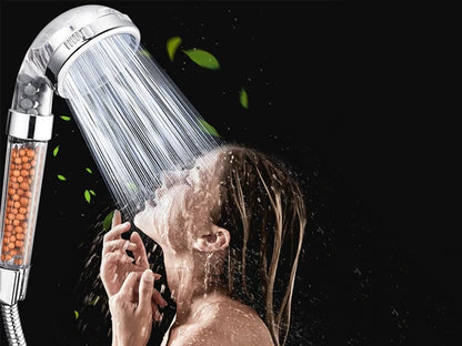 Cap de duș cu granule anticalcar