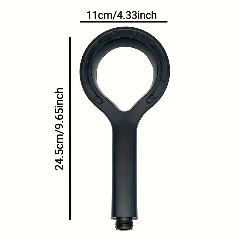 Cap de duș presurizat cu jet delicat