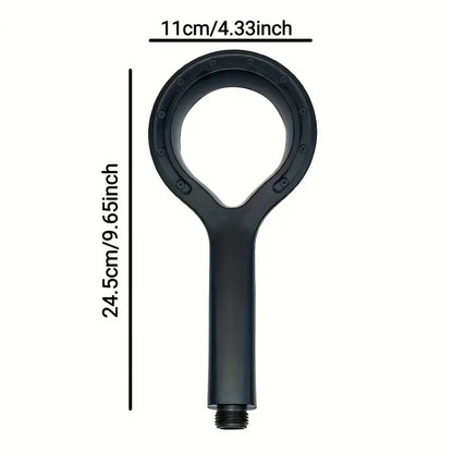 Cap de duș presurizat cu jet delicat