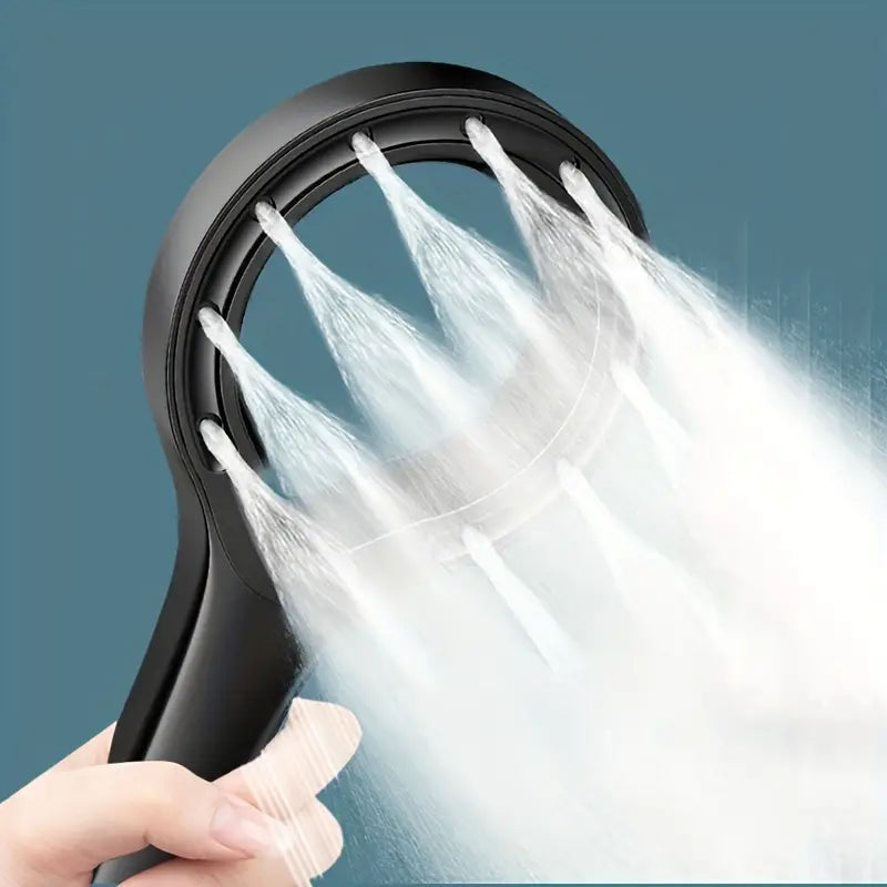 Cap de duș presurizat cu jet delicat