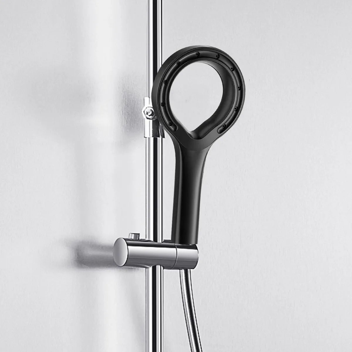 Cap de duș presurizat cu jet delicat