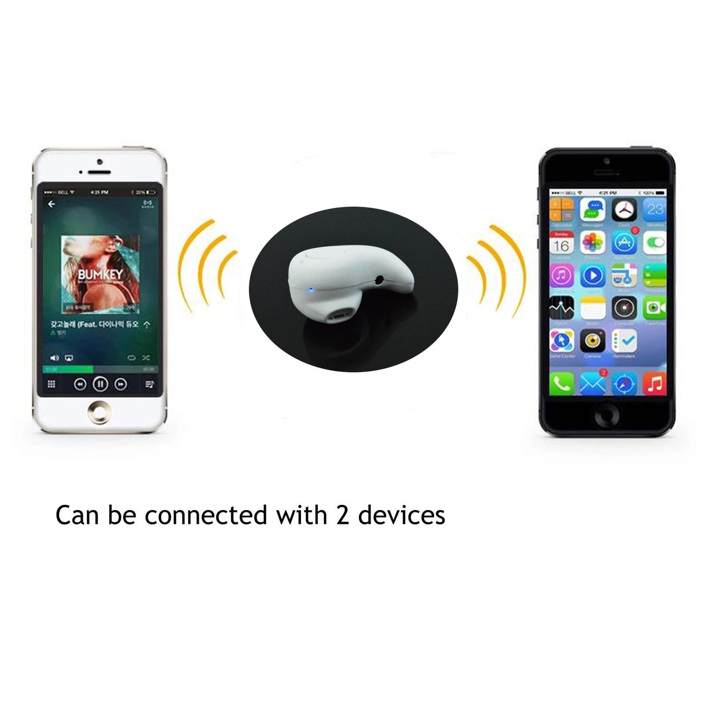 Cască wireless intraauriculare