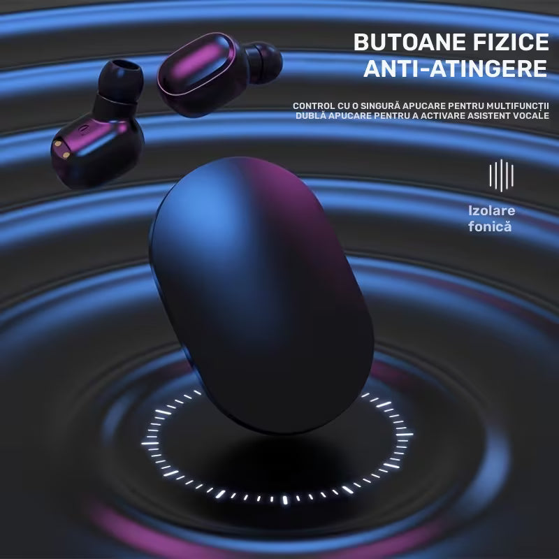Căști audio in-ear, earbuds, wireless