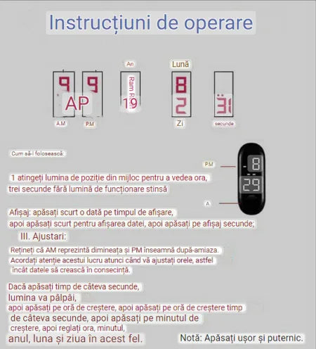 Ceas afișaj electronic LED