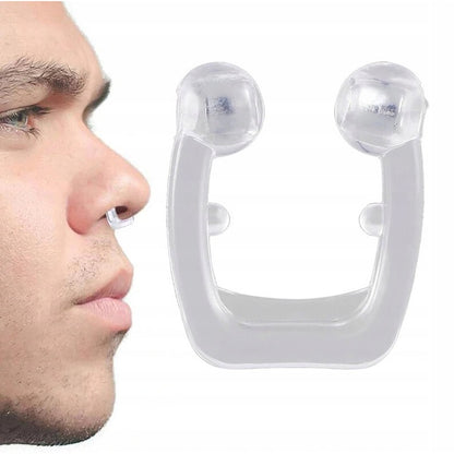 Clemă magnetică anti-sforăit pentru nas