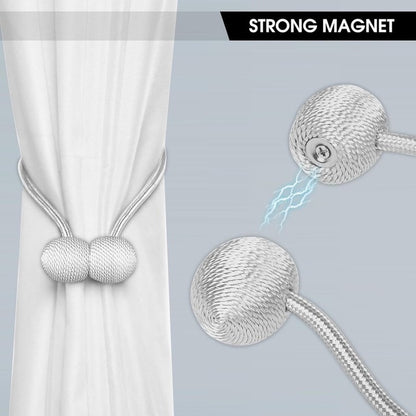 Clemă perdea cu magnet din țesătură