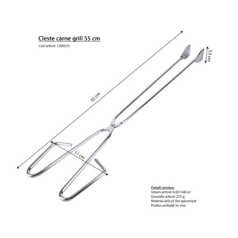 Clește de bucătărie sau grătar Quttin